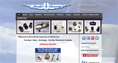 Desktop Screenshot of aircraftaccessoriesofok.com
